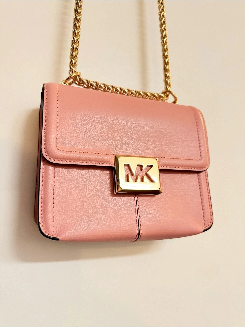 Michael Kors Pink Chain Crossbody Bag Like New